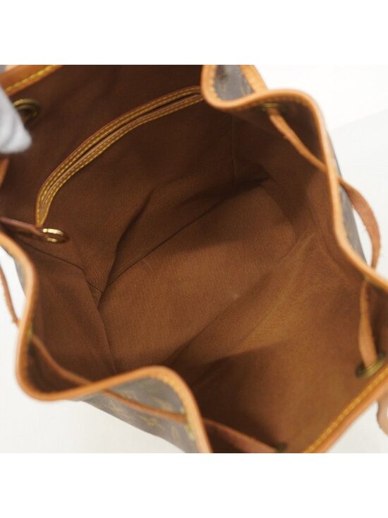 Louis Vuitton Backpack Monogram Montsouris MM Brown main image 5